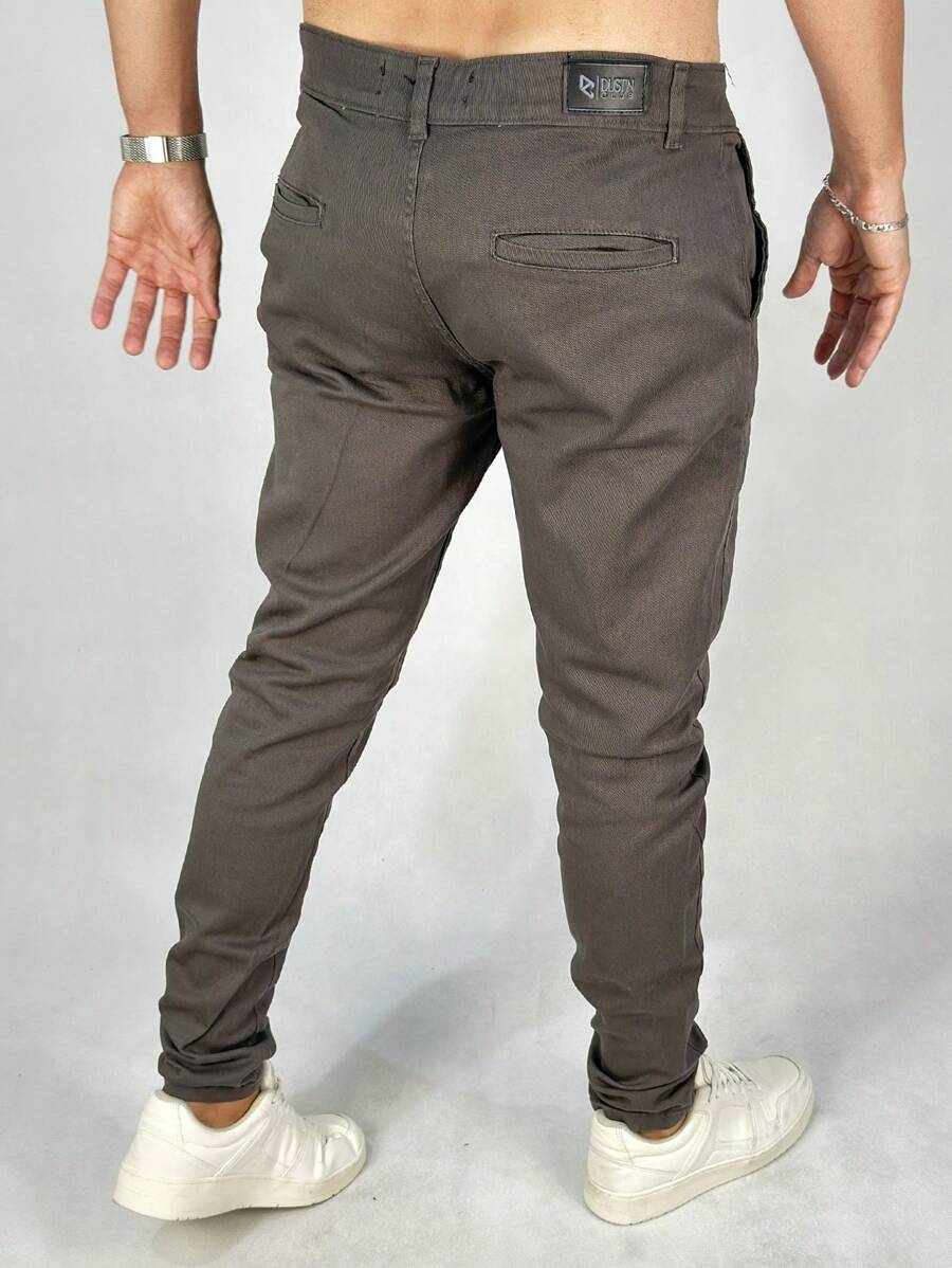 Calça Masculina Alfaiataria Social Sarja Skinny GrifeX™