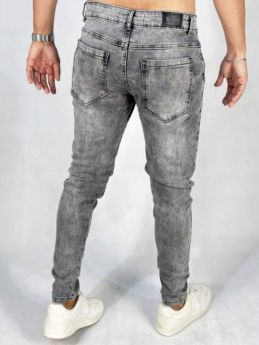 Calça Masculina Marmorizada Skinny GrifeX™
