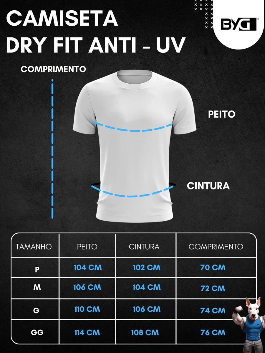 Kit 4 Camisetas Dry Fit Tech T-Shirt GrifeX™