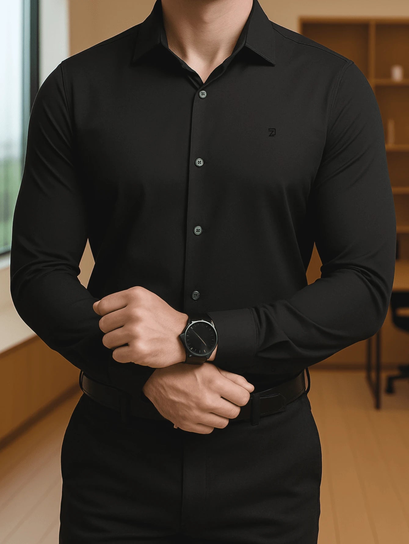 Camisa Social Manga Longa GrifeX™
