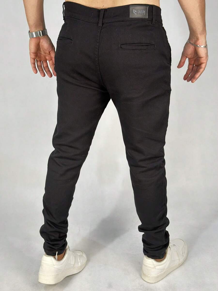 Calça Masculina Alfaiataria Social Sarja Skinny GrifeX™