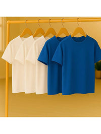 Branca + Branca + Branca + Azul Royal + Azul Royal