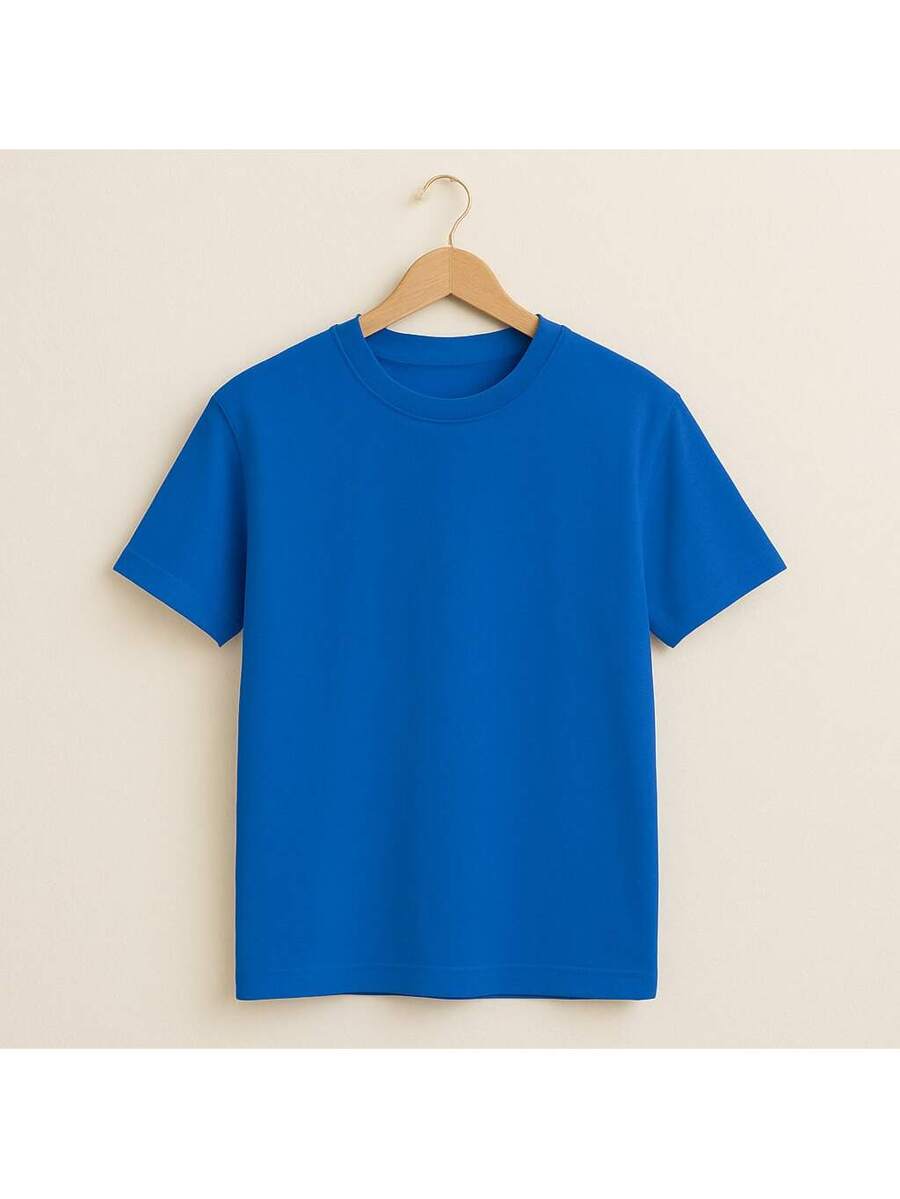 Kit 5 Camisetas Básica Lisa 100% Algodão GrifeX™