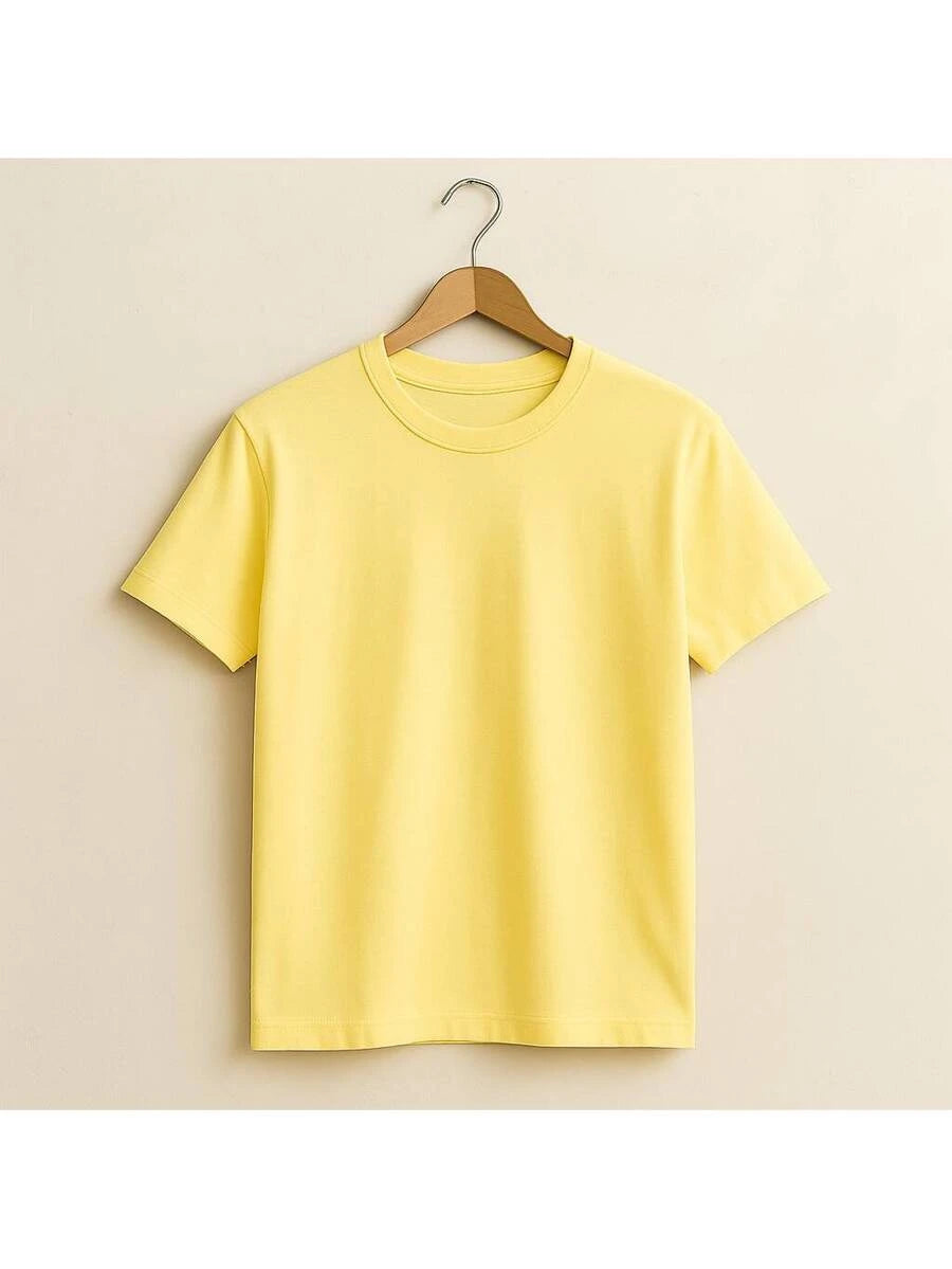 Kit 5 Camisetas Básica Lisa 100% Algodão GrifeX™