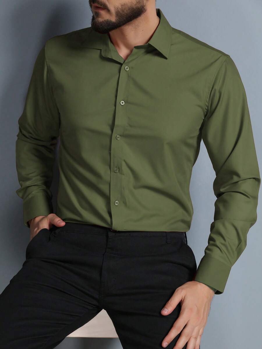 Camisa Social Slim Micro Fibra GrifeX™