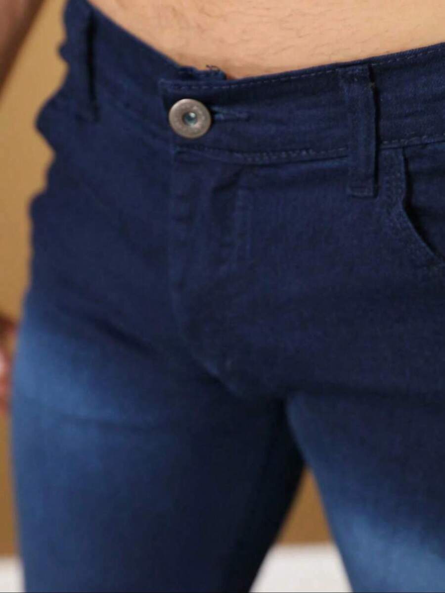 Calça Jeans Básica Masculina Elastano GrifeX™