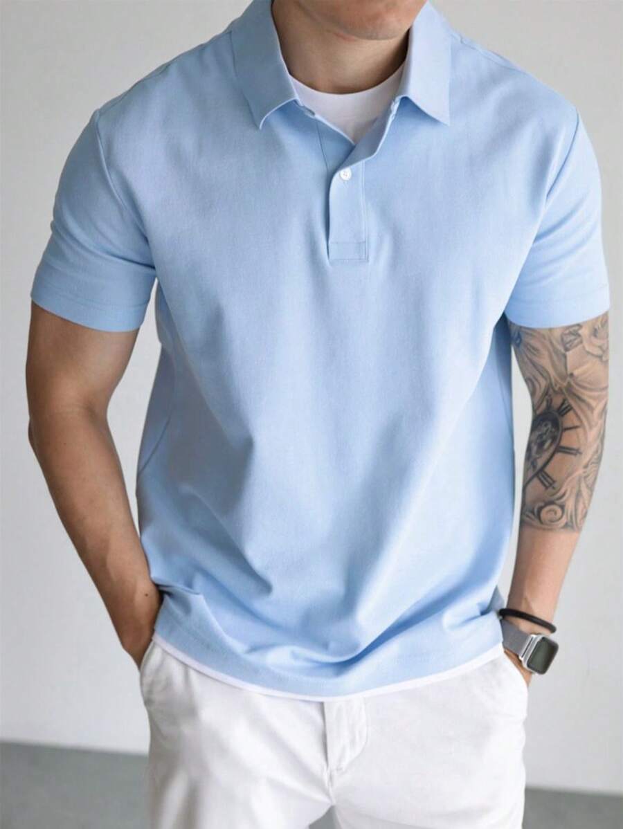 Camisa Polo Básica Gola Clássica GrifeX™