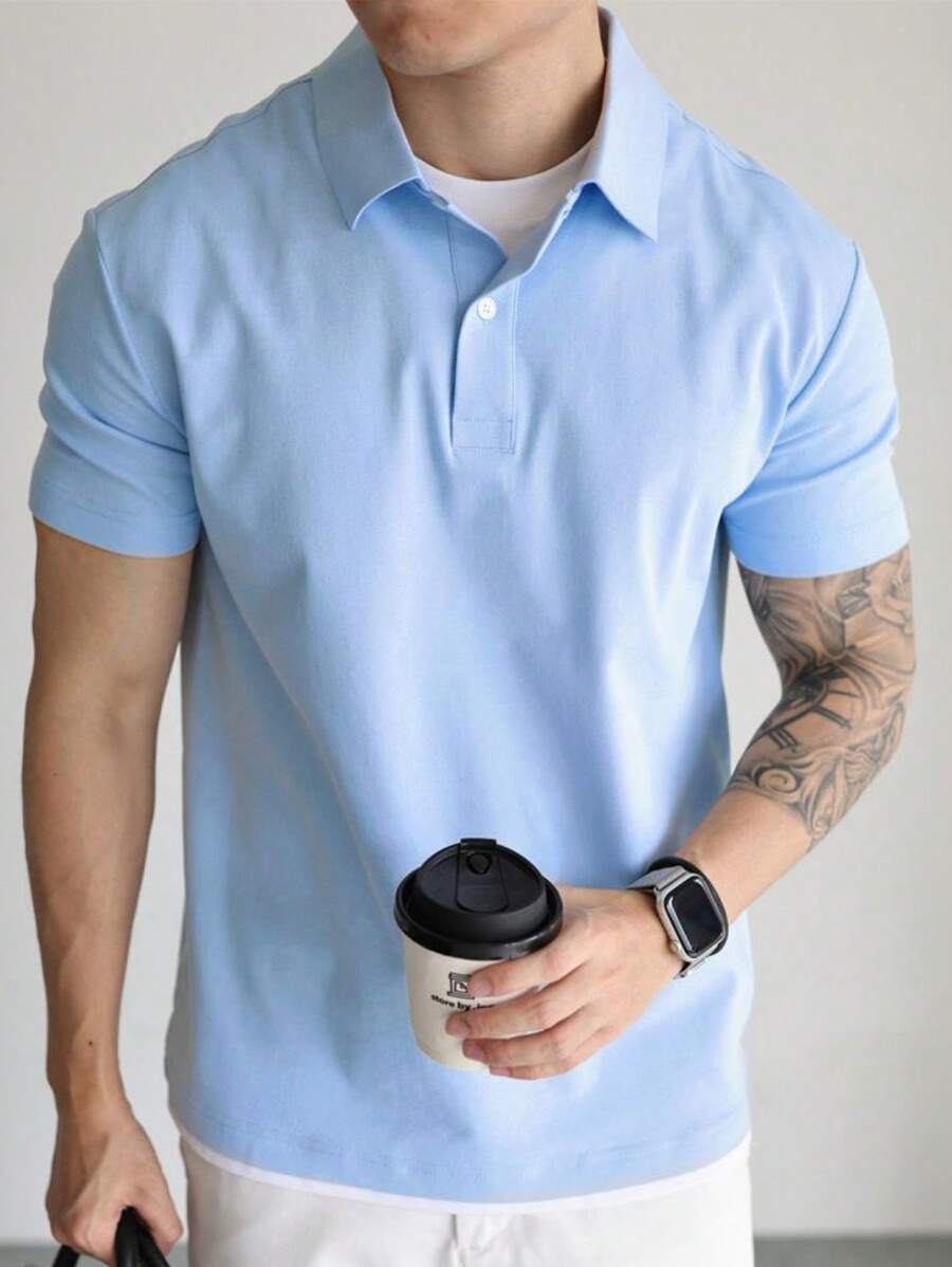 Camisa Polo Básica Gola Clássica GrifeX™