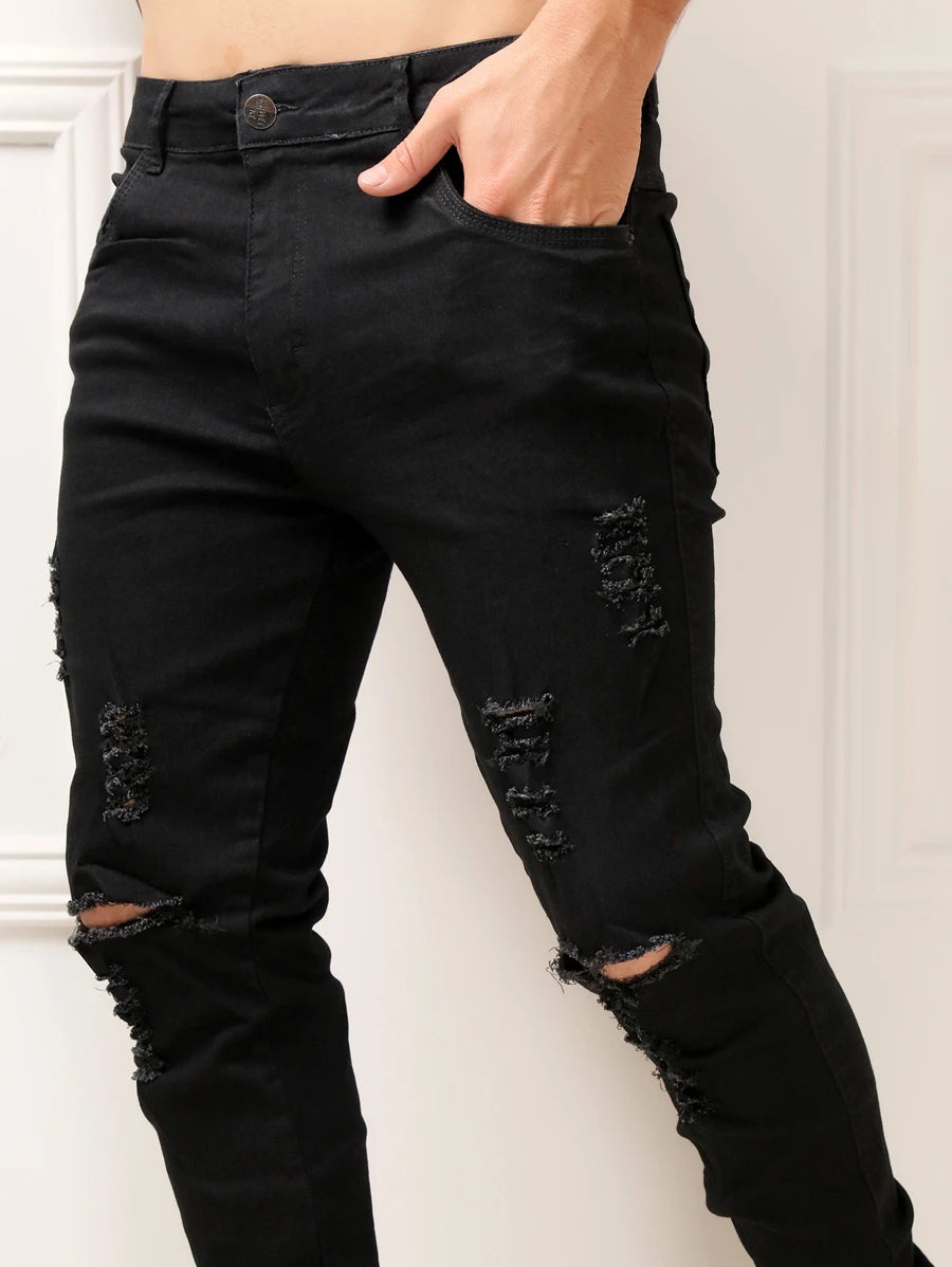 Calça Denim Skinny Elastano GrifeX™