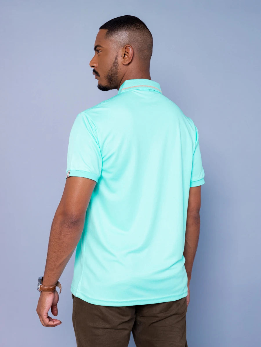 Camisa Polo Masculina Com Bolso GrifeX™