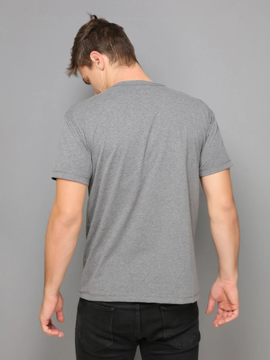 Camiseta Masculina 100% Algodão Básica GrifeX™