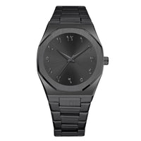 Pulseira Preta / Mostrador Black Piano