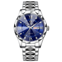 Pulseira Prateada - Fundo Azul