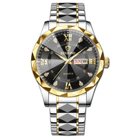 Pulseira Prateada - Fundo Preto Dourado II