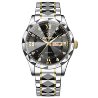 Pulseira Prateada - Fundo Preto Dourado