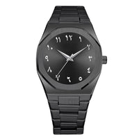 Pulseira Preta / Mostrador Preto