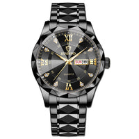 Pulseira Preta - Fundo Preto Dourado