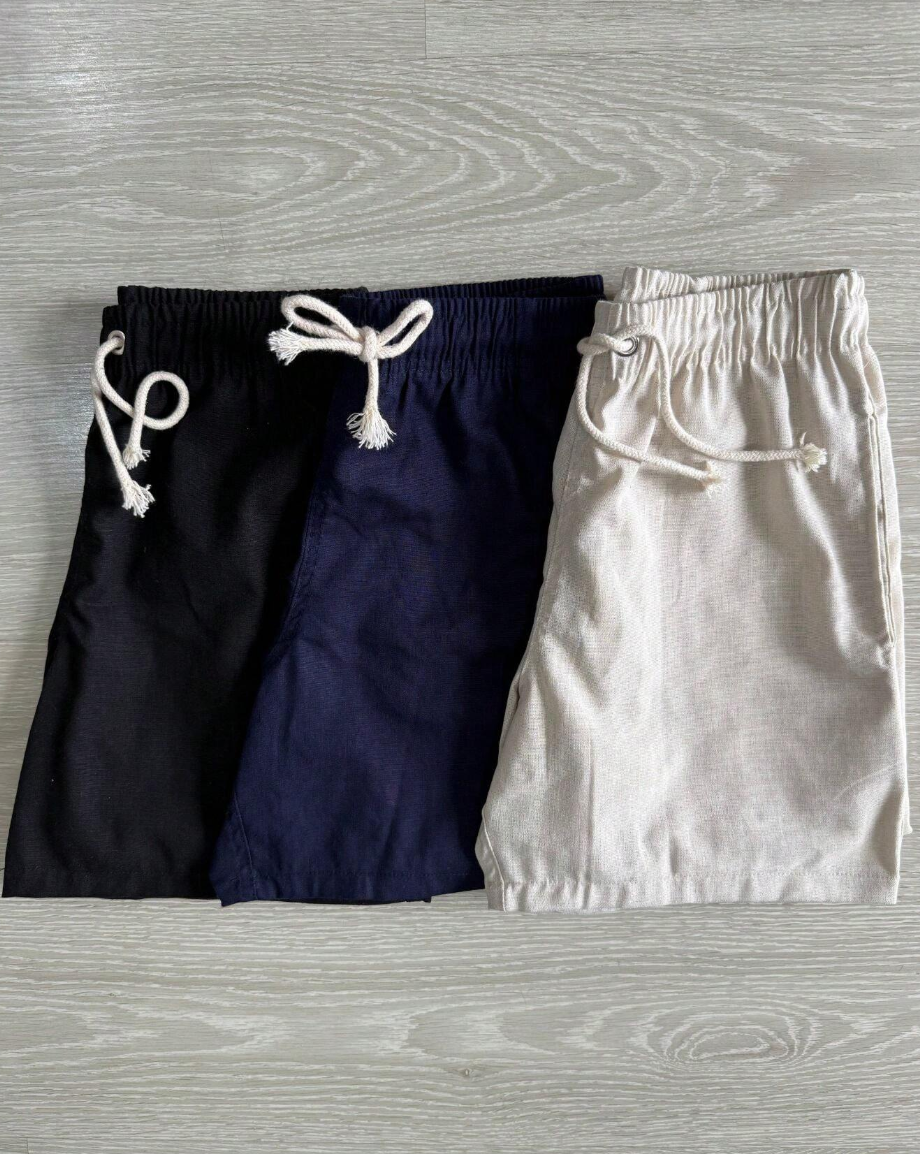 Kit 3 Bermudas em Linho Premium GrifeX™