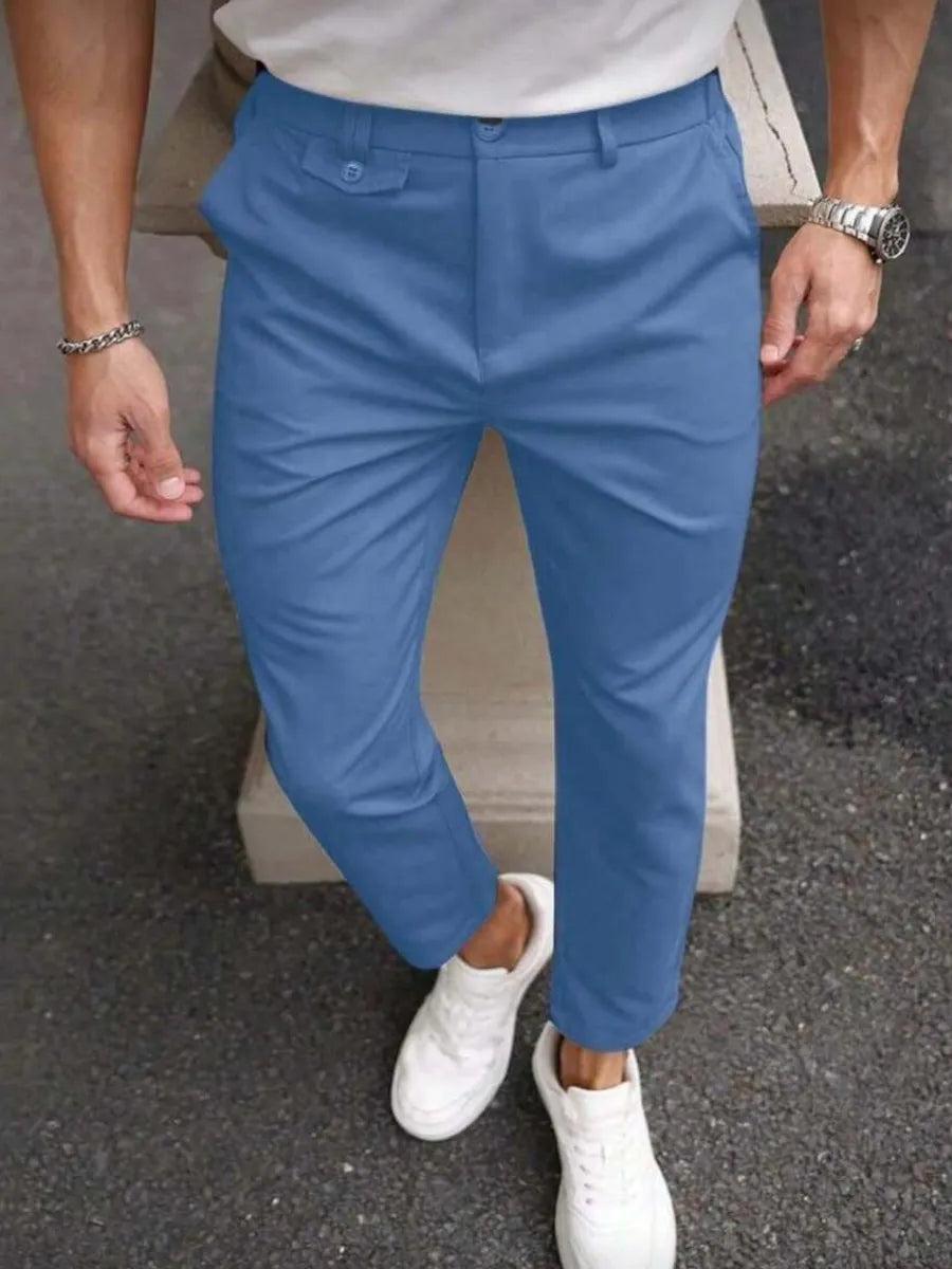 Calça Masculina Social Estilo Casual Alfaiataria GrifeX™