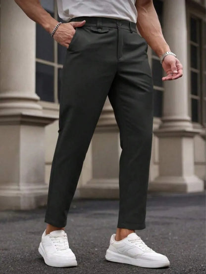 Calça Masculina Social Estilo Casual Alfaiataria GrifeX™