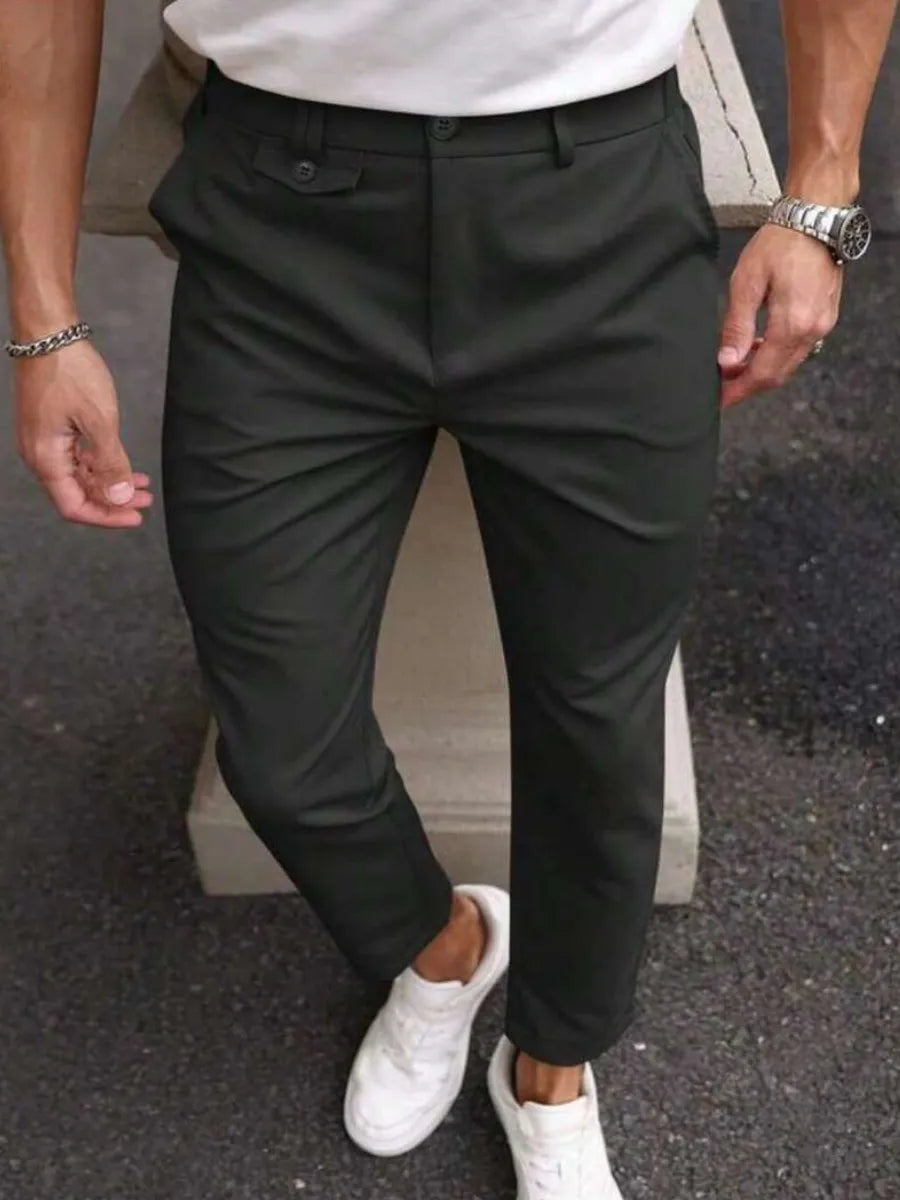 Calça Masculina Social Estilo Casual Alfaiataria GrifeX™