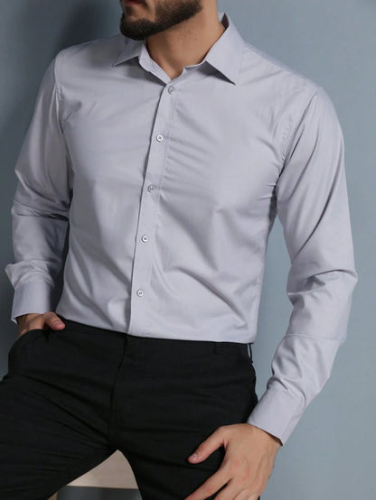 Camisa Social Slim Micro Fibra GrifeX™