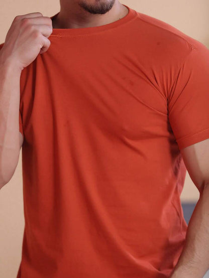 Camiseta Masculina 100% Algodão Básica GrifeX™