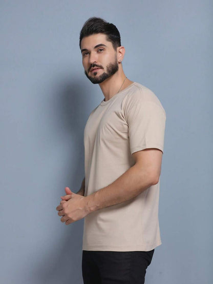 Camiseta Masculina 100% Algodão Básica GrifeX™
