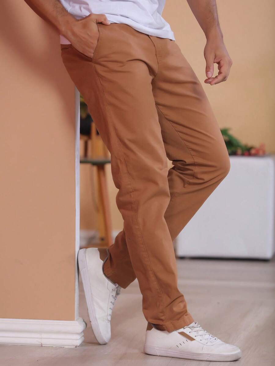 Calça Sarja Social Fino GrifeX™