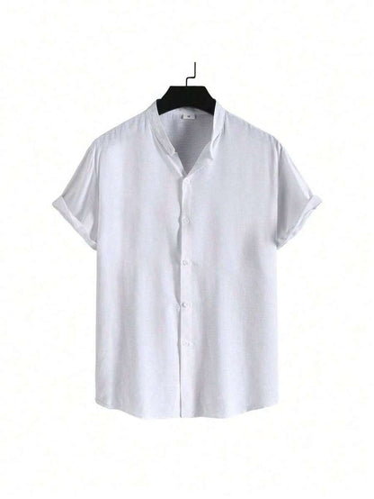 Camisa Manga Curta de Linho GrifeX™