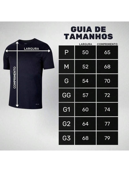 Kit 3 Camisetas Dry Fit GrifeX™