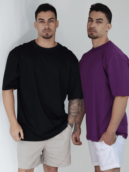 Kit 2 Camisetas Oversized Lisa GrifeX™