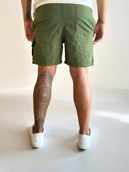 Bermuda Linho Bolso GrifeX™