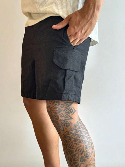 Bermuda Linho Bolso GrifeX™