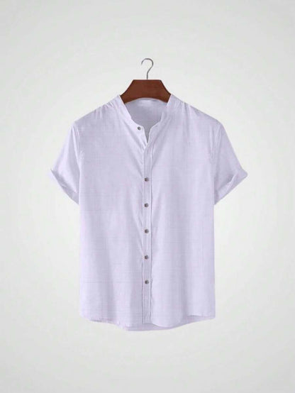 Kit 2 Camisas Gola Pastor De Linho GrifeX™