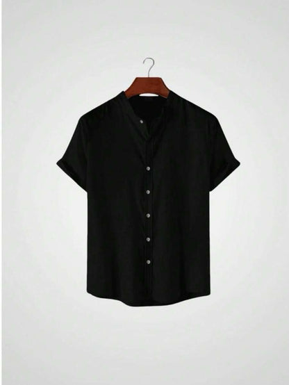 Kit 2 Camisas Gola Pastor De Linho GrifeX™
