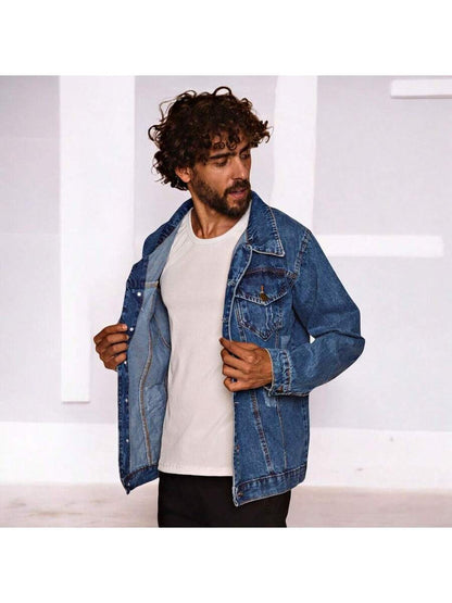 Jaqueta Jeans Masculina GrifeX™