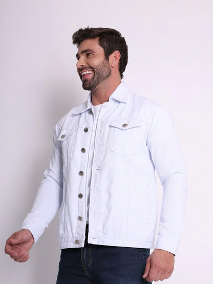 Jaqueta Masculina Denim Sarja Slim GrifeX™