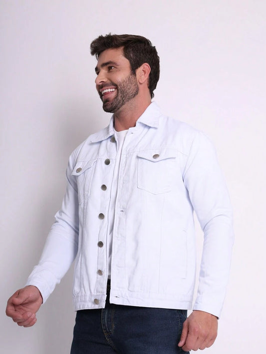 Jaqueta Masculina Denim Sarja Slim GrifeX™