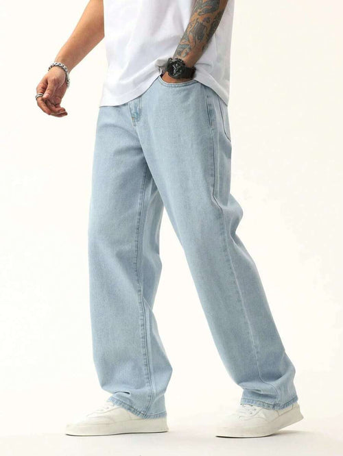 Calça Jeans Denim Baggy Larga GrifeX™