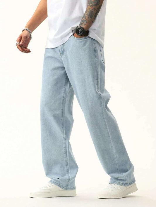 Calça Jeans Denim Baggy Larga GrifeX™