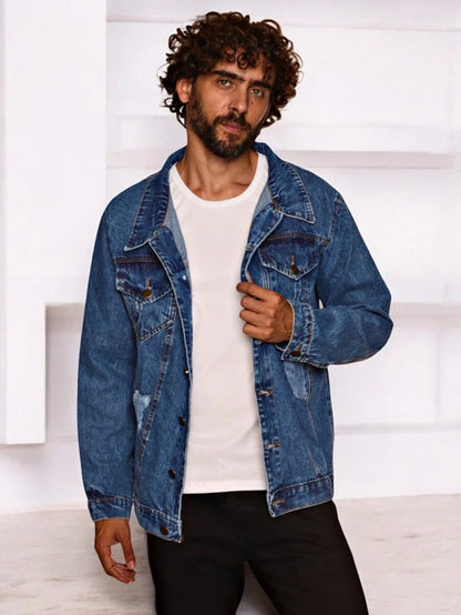 Jaqueta Jeans Masculina GrifeX™