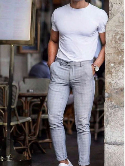Camiseta Masculina Casual Slim Social GrifeX™