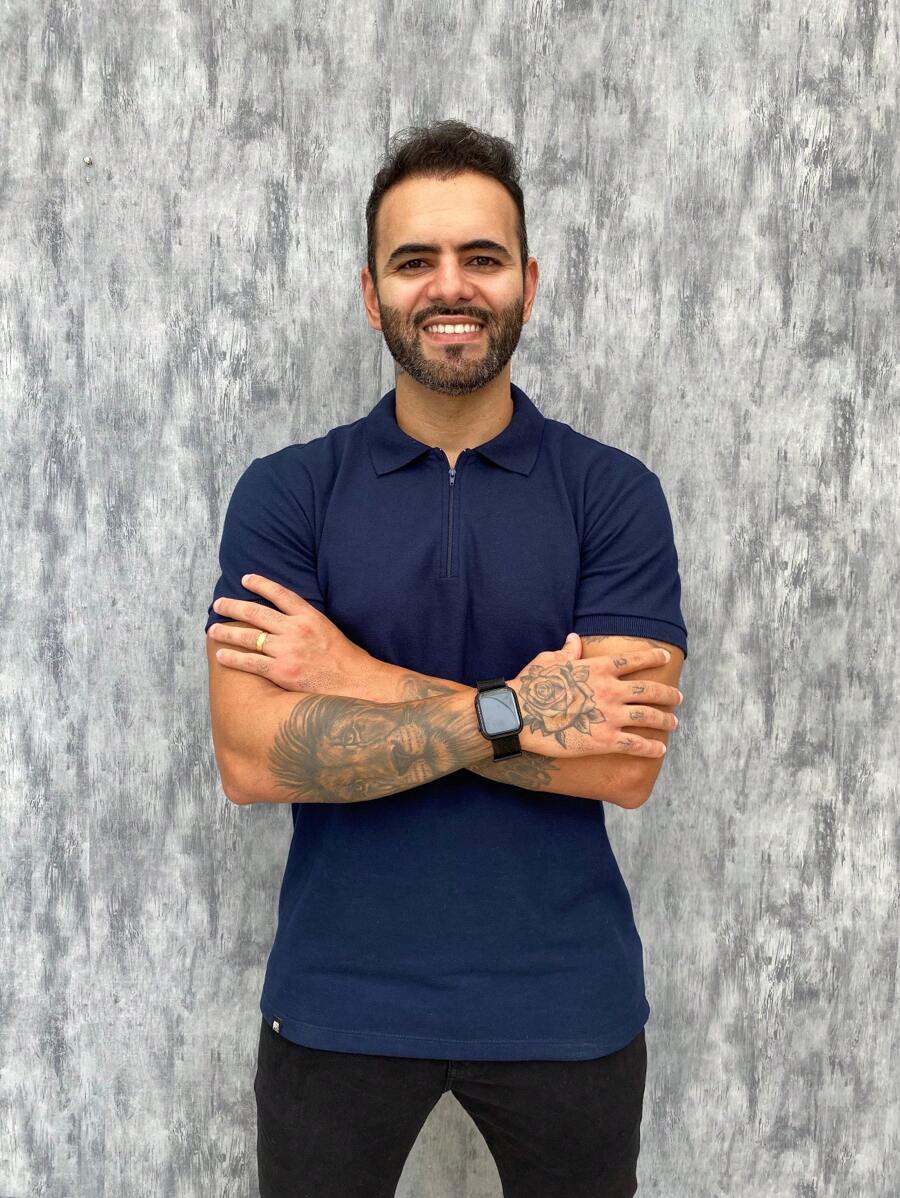 Camisa Polo Zíper GrifeX™