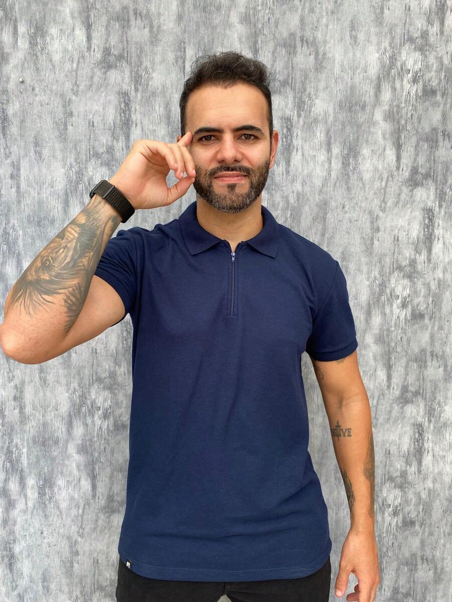Camisa Polo Zíper GrifeX™
