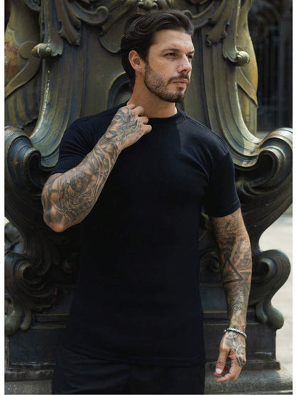 Camiseta Slim Lisa Básica GrifeX™