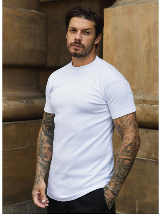 Camiseta Slim Lisa Básica GrifeX™