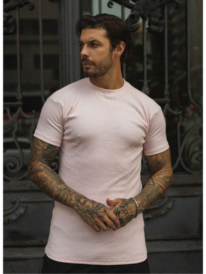 Camiseta Slim Lisa Básica GrifeX™
