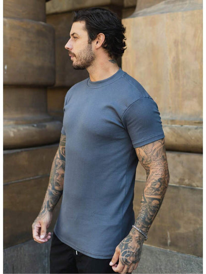 Camiseta Slim Lisa Básica GrifeX™