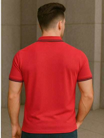 Camisa Polo Slim Fit Listras GrifeX™